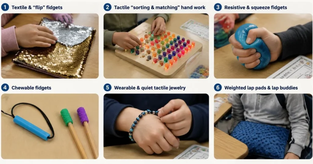6 type of Fidget Toys for ADHD